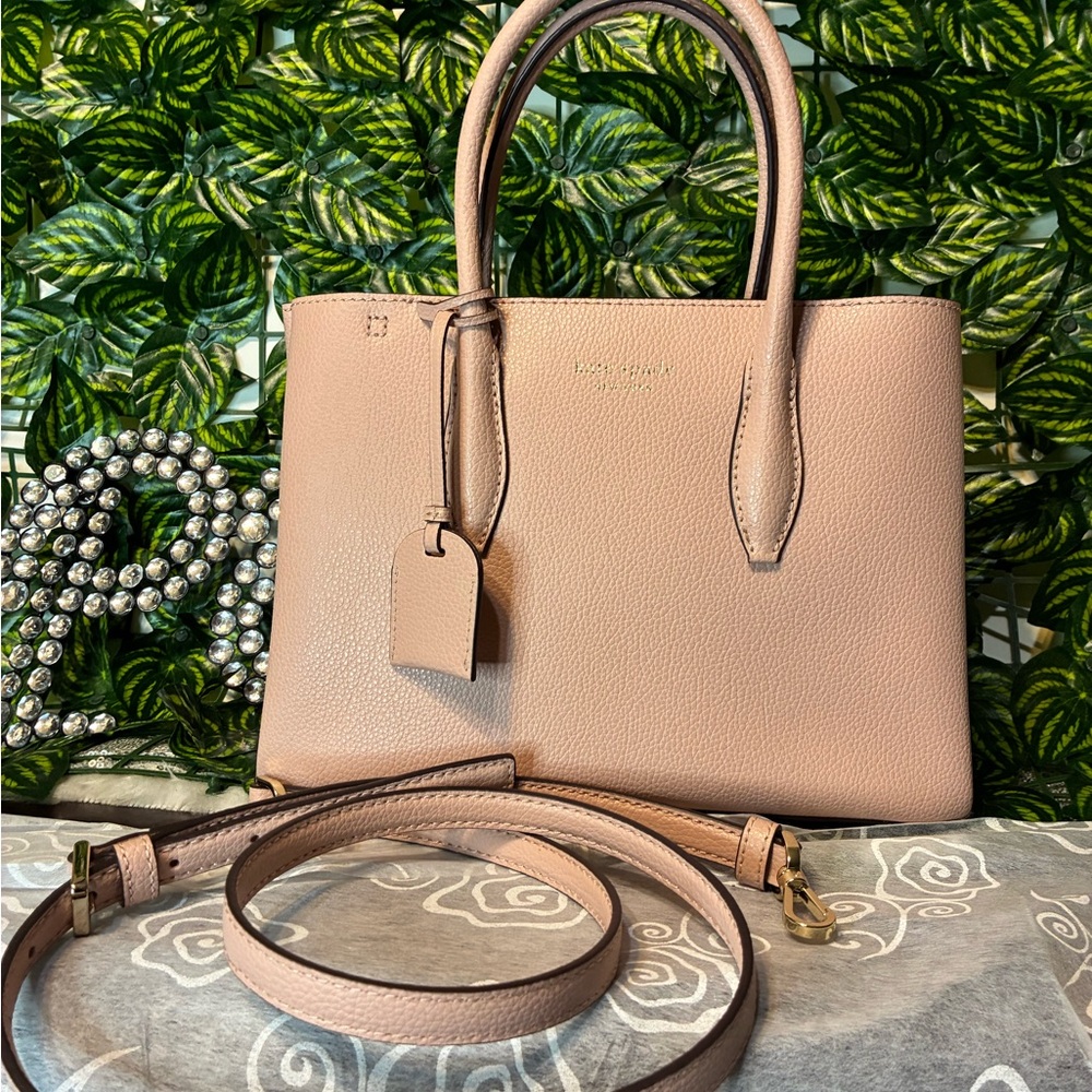 Kate Spade Blush Pink Satchel - Picture 2 of 11